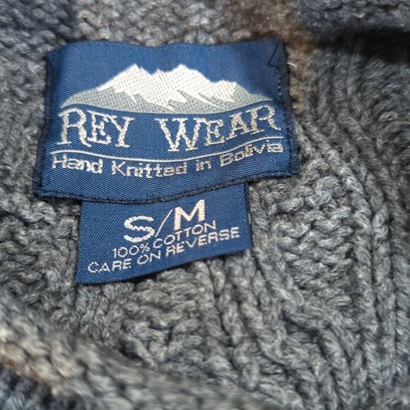 Ray Wear Unisex Gray Sweater M - Picture 6 of 6